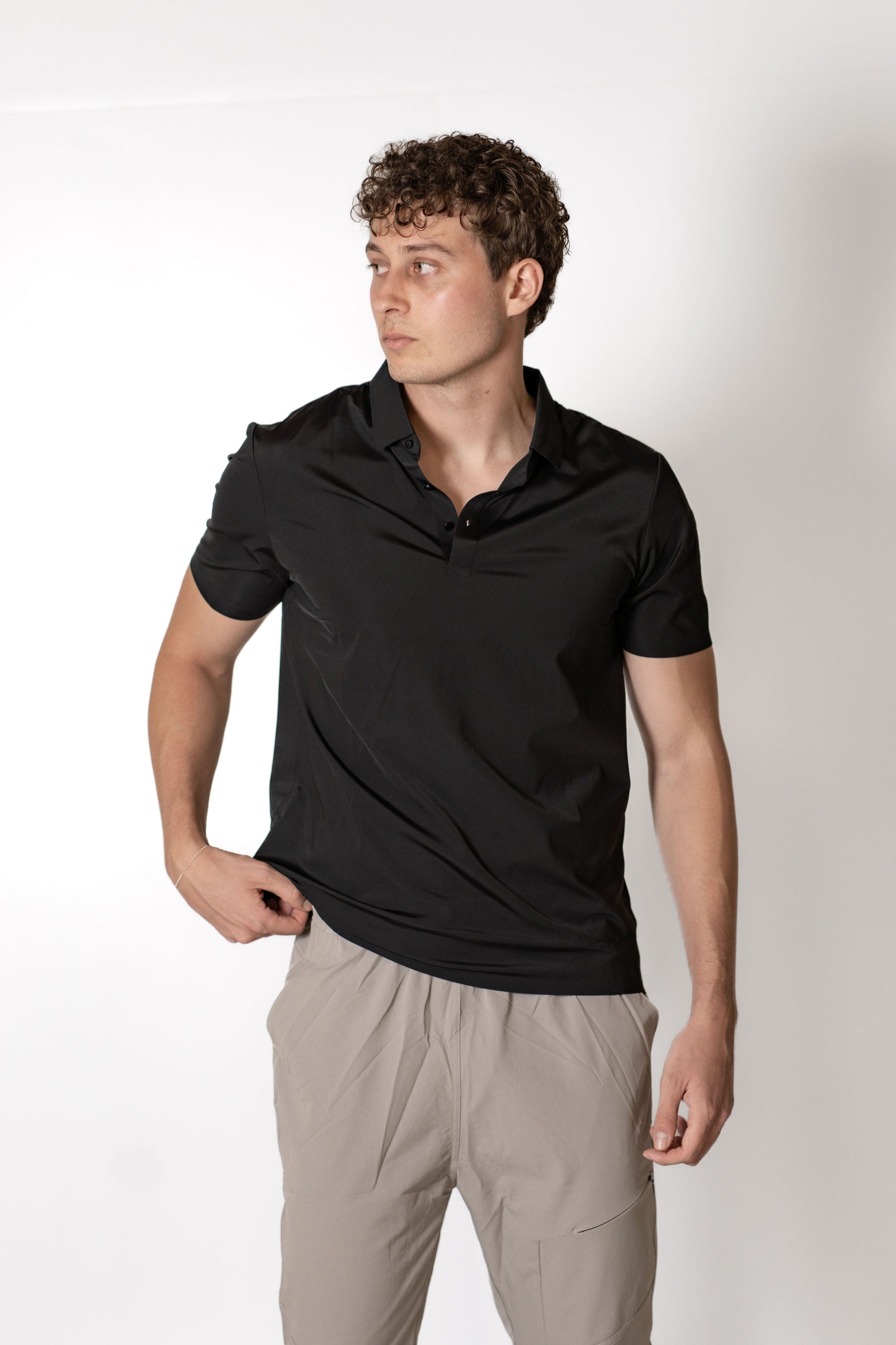 Soft Tech Sport Polo - Negro