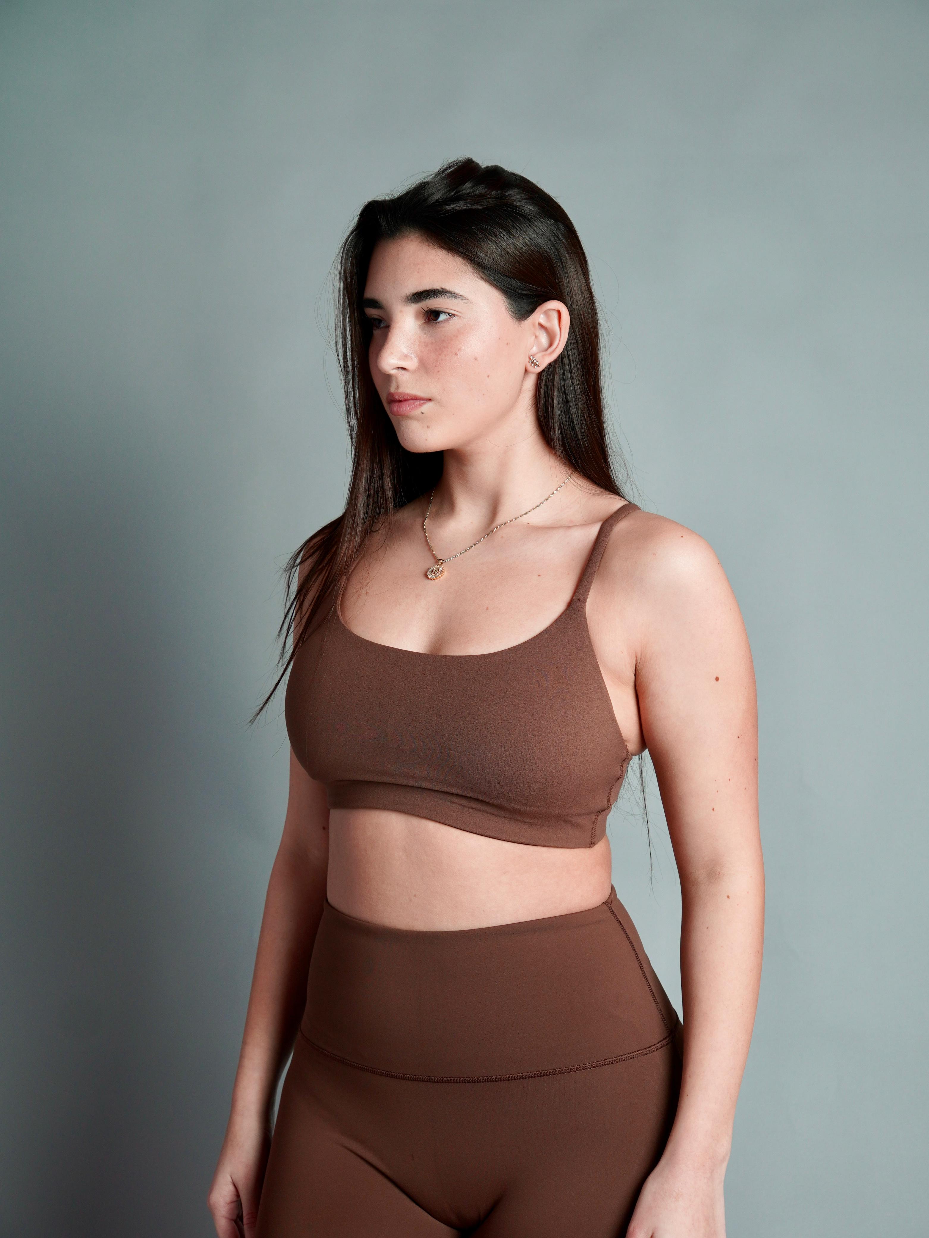 Studio Sport Bra - Cafe Obscuro