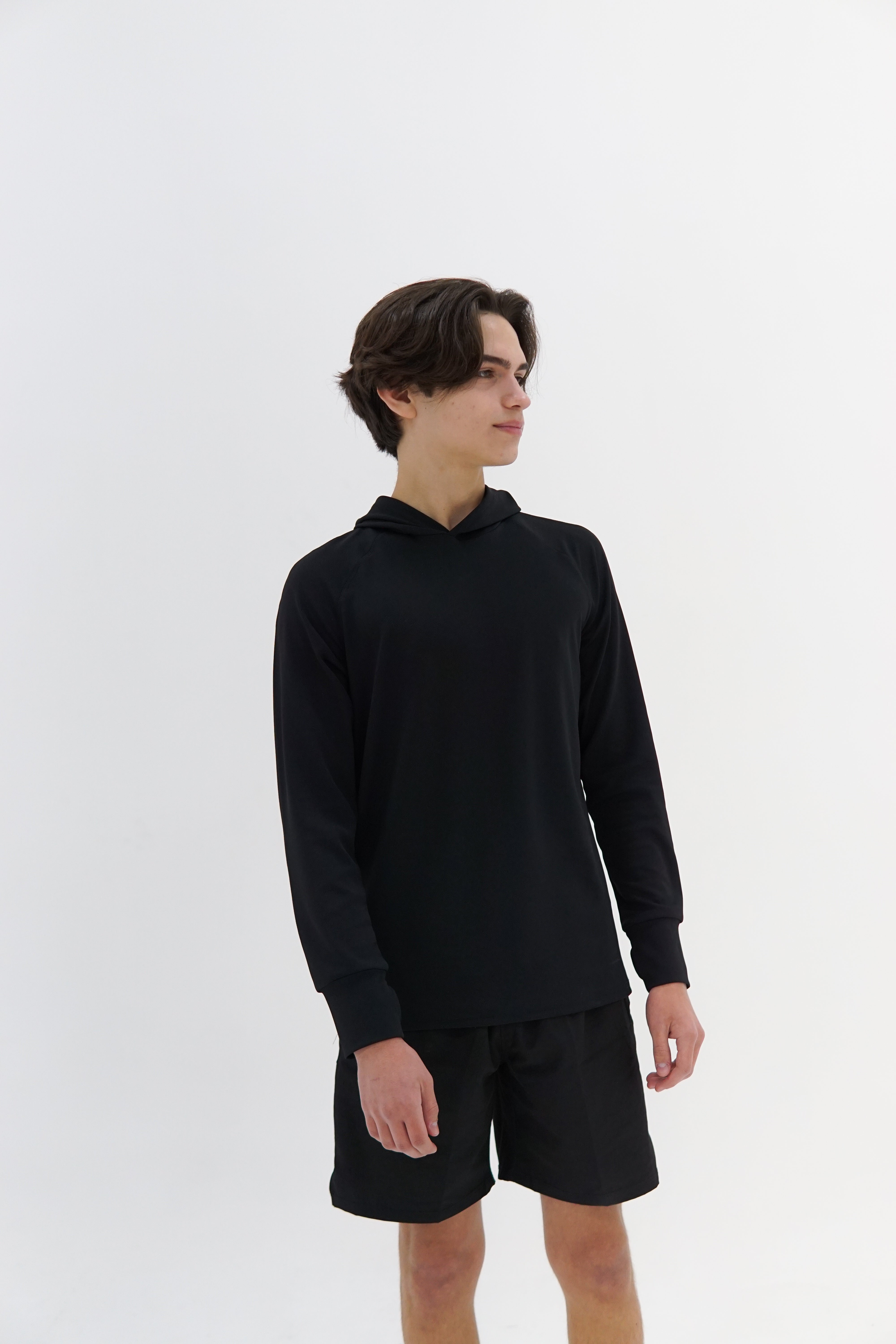 Track and Field Hoodie - Negro