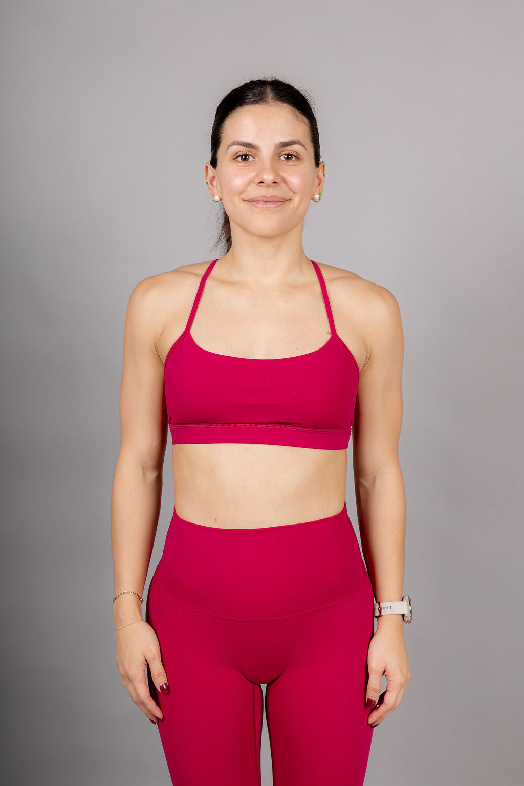Frame Sport Bra - Magenta