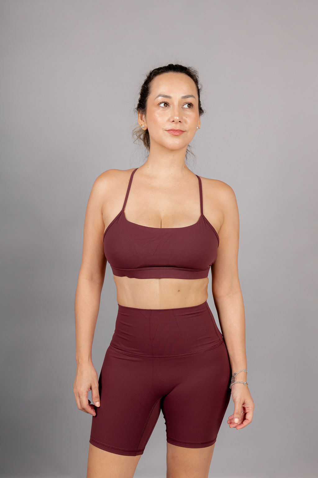 Frame Sport Bra - Vino