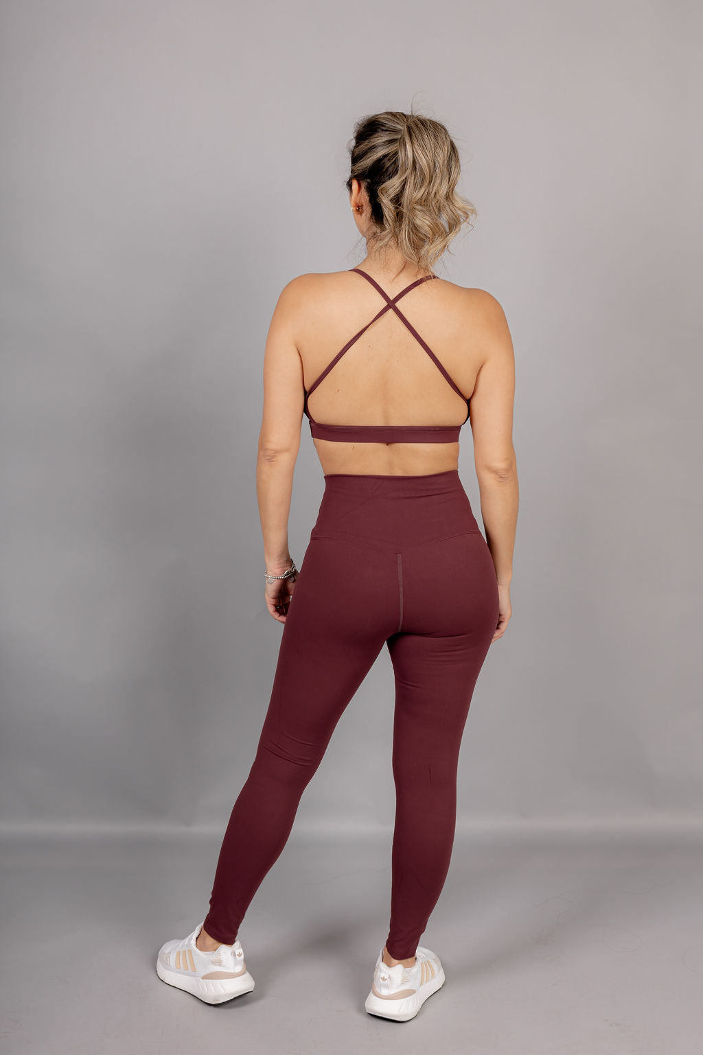 Frame Sport Bra - Vino