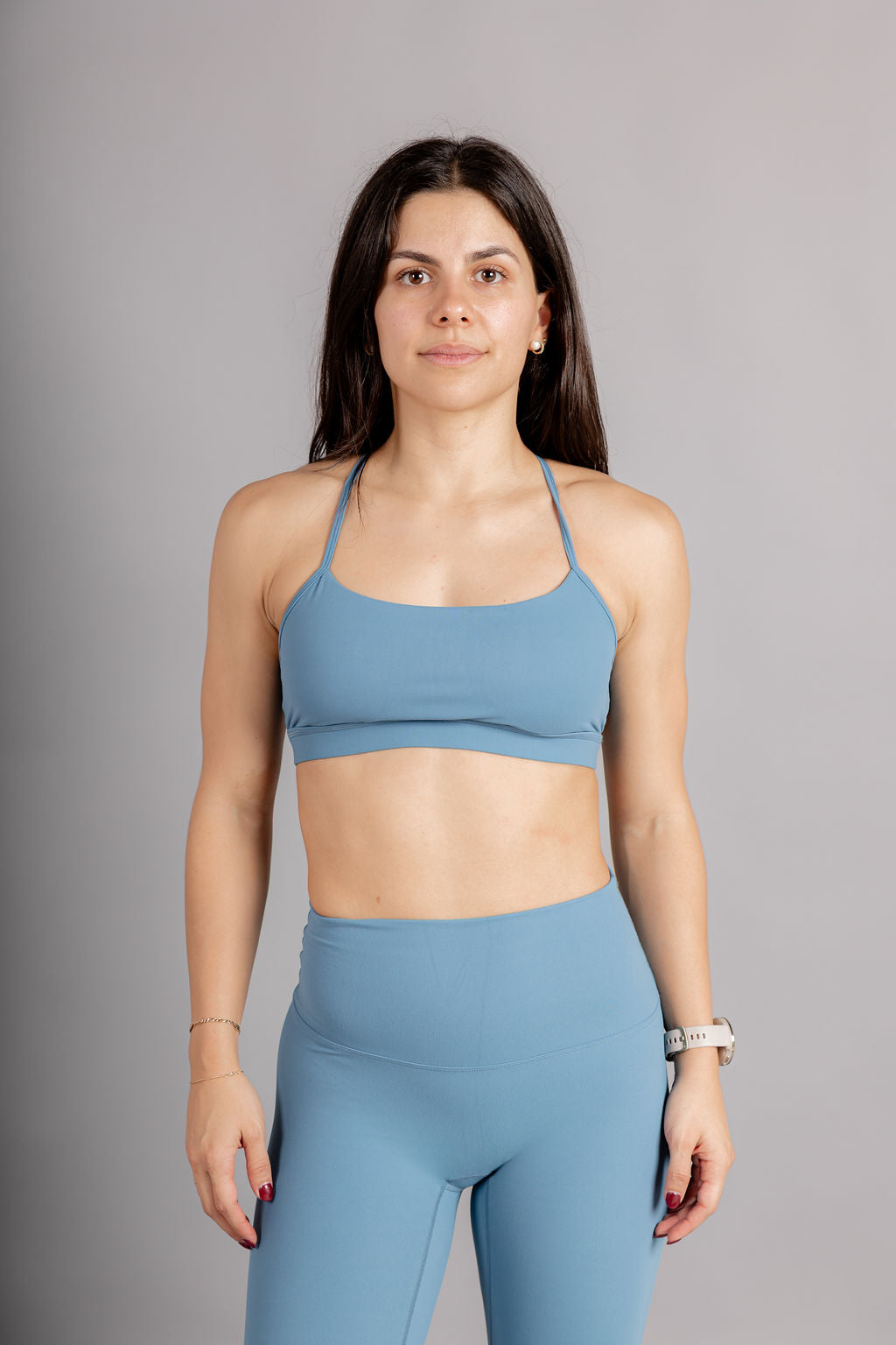 Frame Sport Bra - Azul