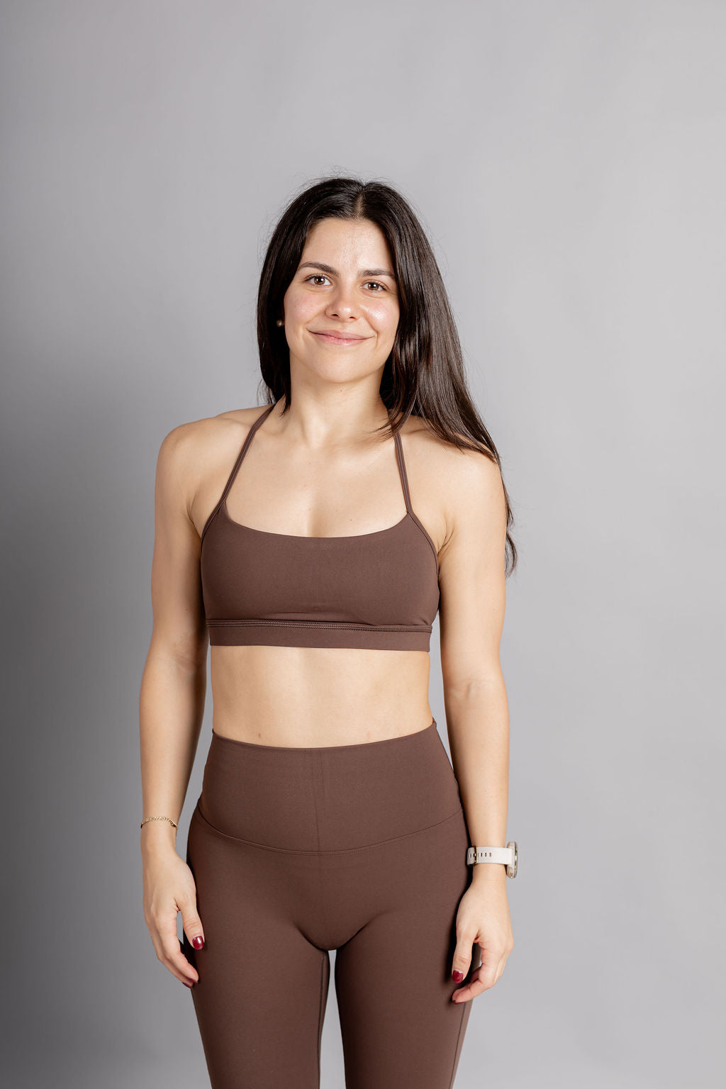 Frame Sport Bra - Cafe Obscuro